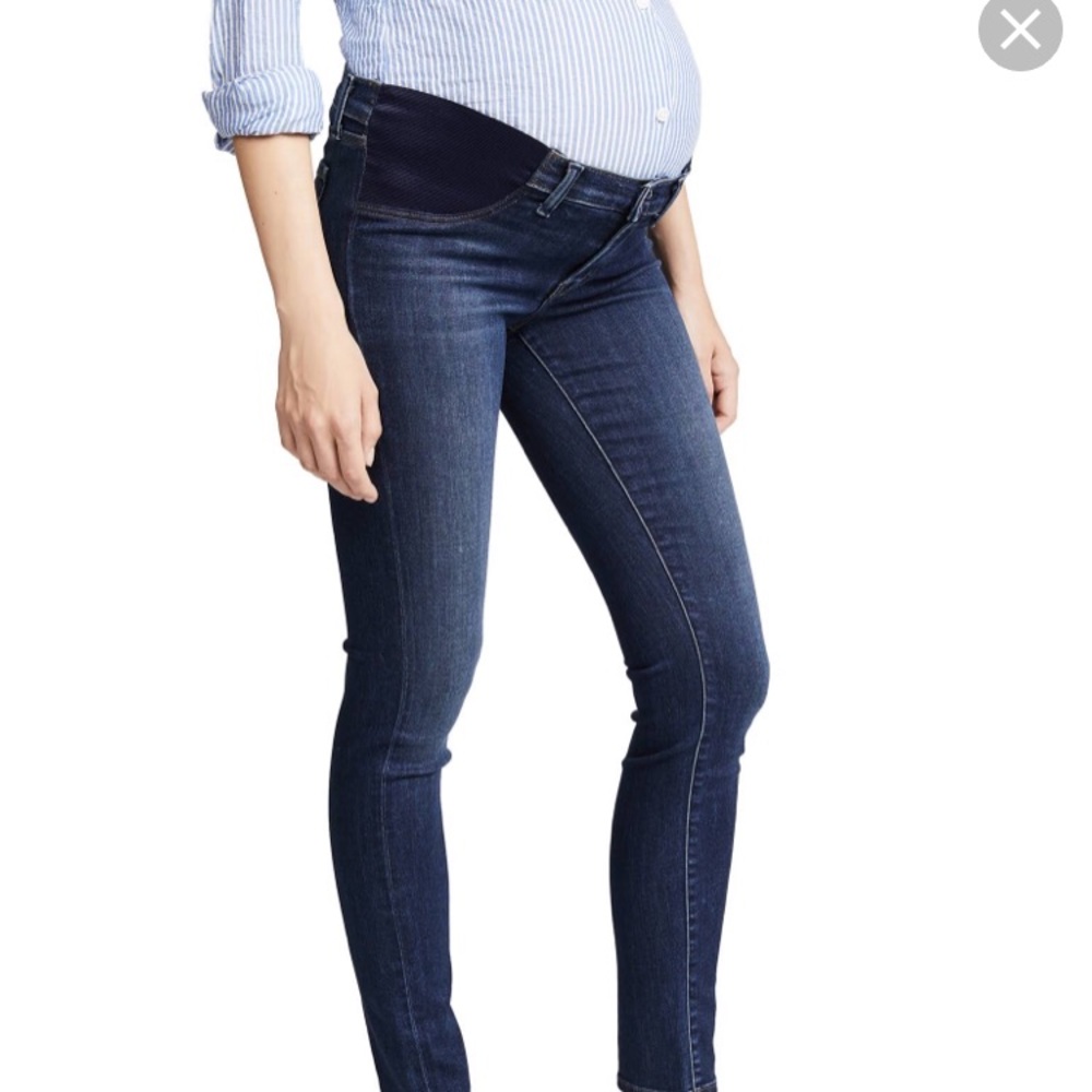 J Brand Mama J under Belly maternity jeans size 28